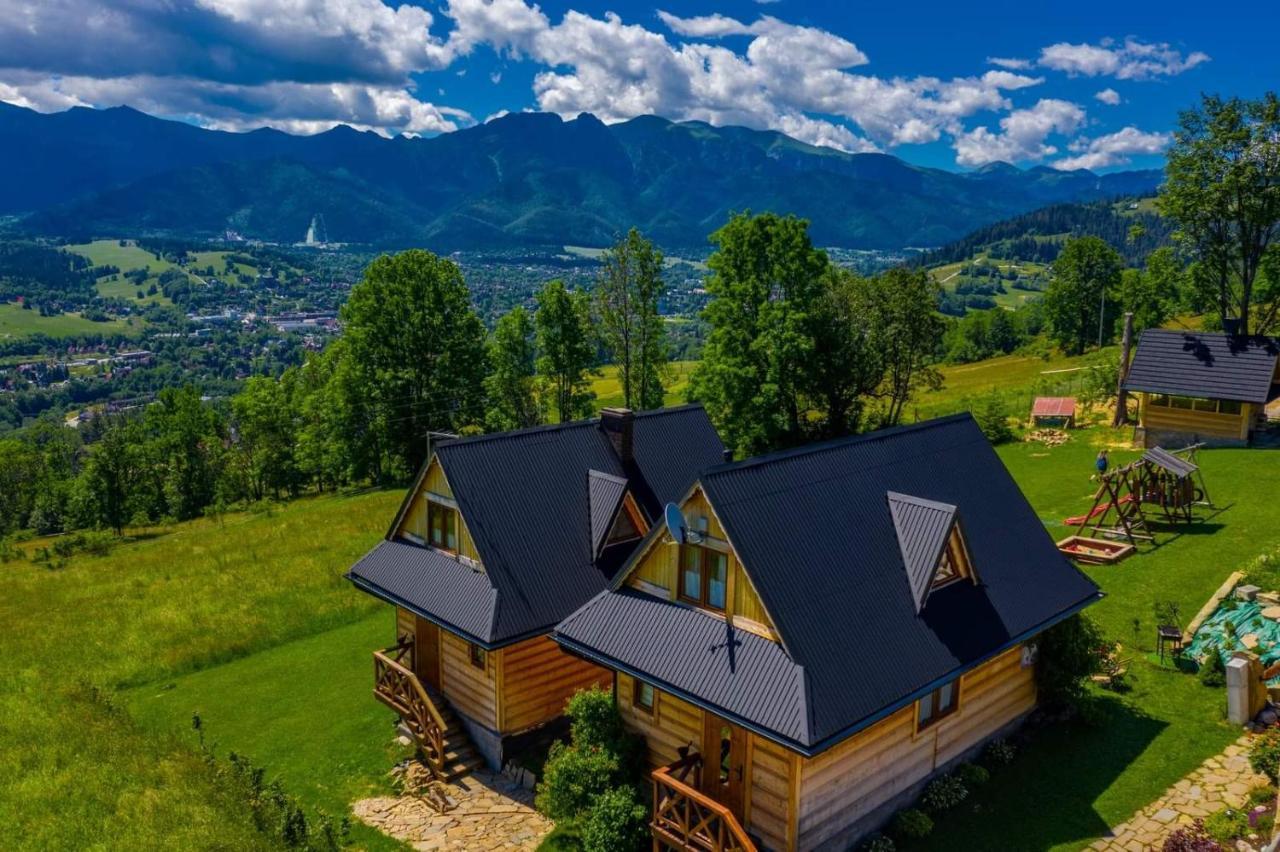 Domki Widokowe Wooden Luxury Chalet & Jacuzzi Zab Εξωτερικό φωτογραφία