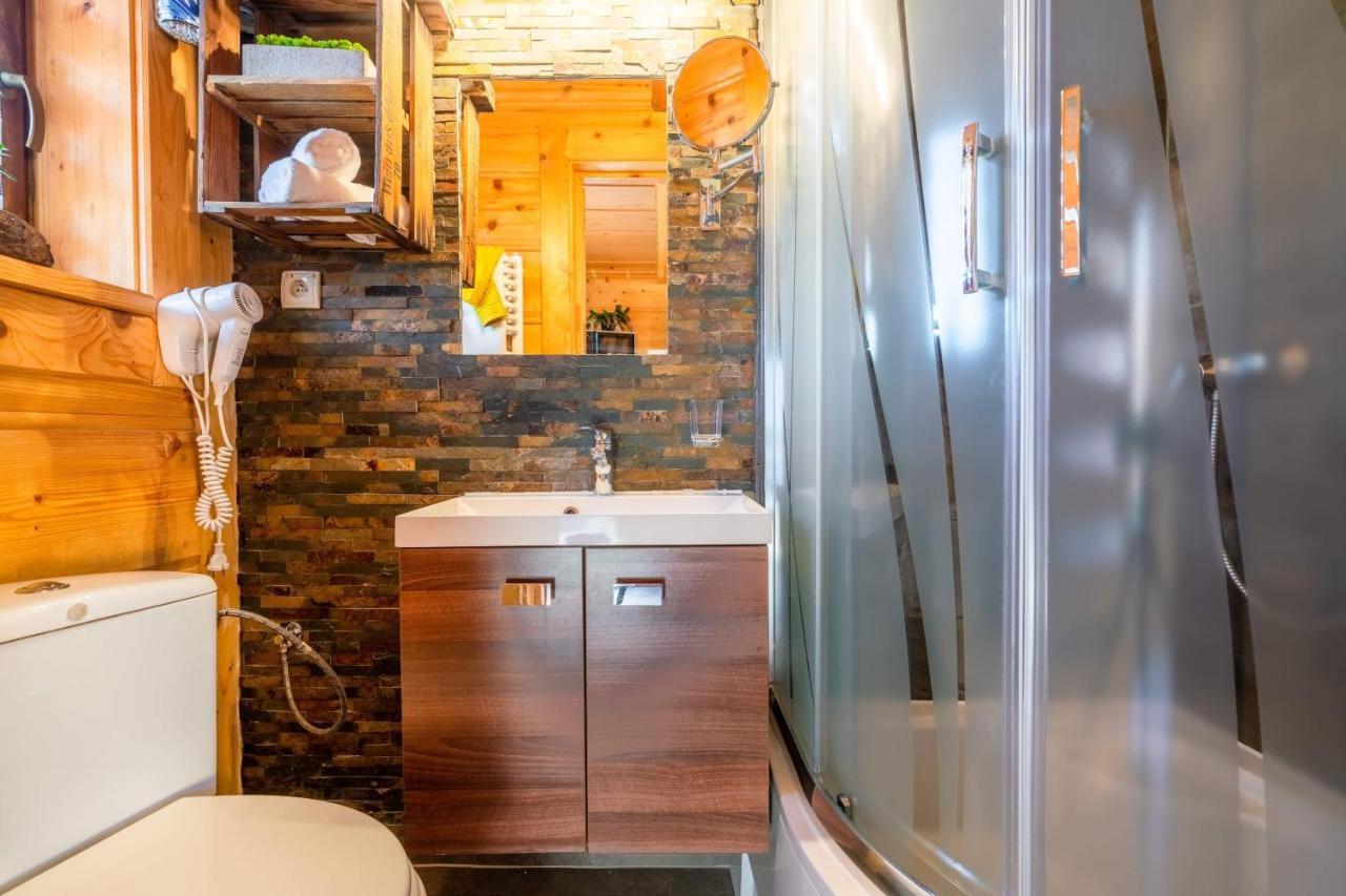 Domki Widokowe Wooden Luxury Chalet & Jacuzzi Zab Εξωτερικό φωτογραφία
