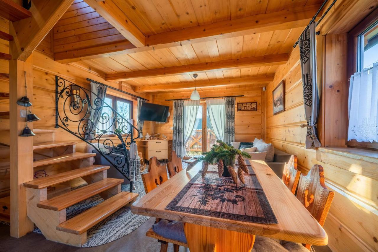 Domki Widokowe Wooden Luxury Chalet & Jacuzzi Zab Εξωτερικό φωτογραφία