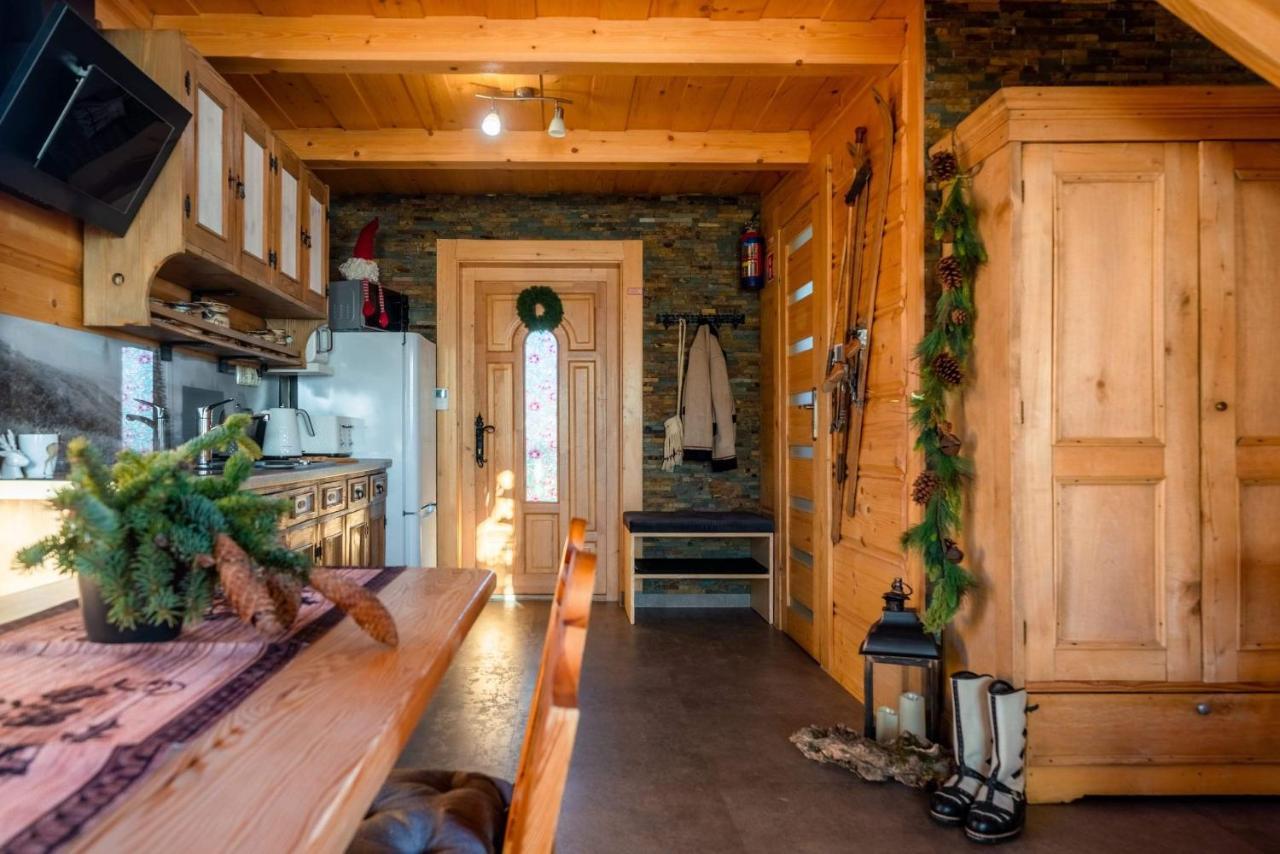 Domki Widokowe Wooden Luxury Chalet & Jacuzzi Zab Εξωτερικό φωτογραφία
