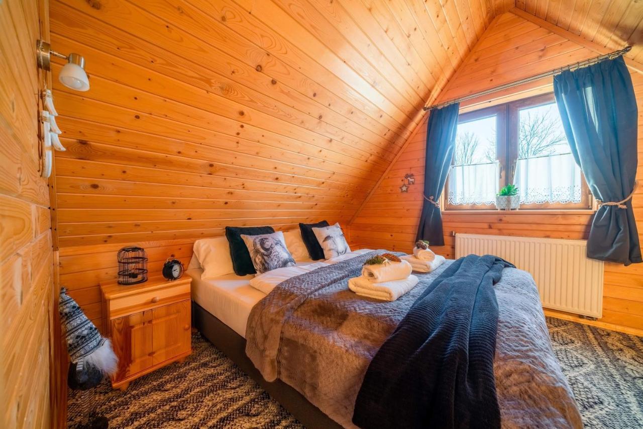 Domki Widokowe Wooden Luxury Chalet & Jacuzzi Zab Εξωτερικό φωτογραφία