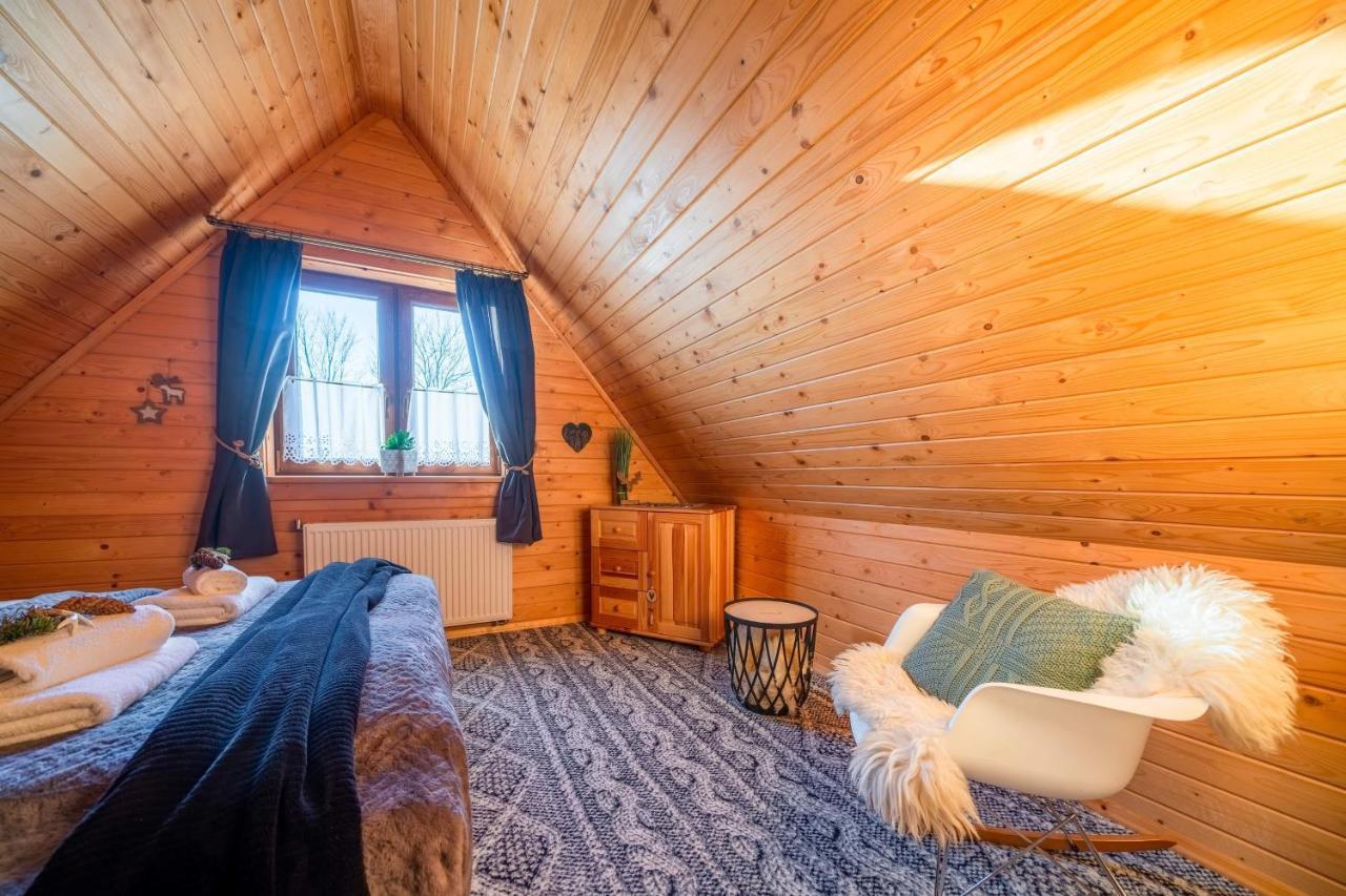 Domki Widokowe Wooden Luxury Chalet & Jacuzzi Zab Εξωτερικό φωτογραφία