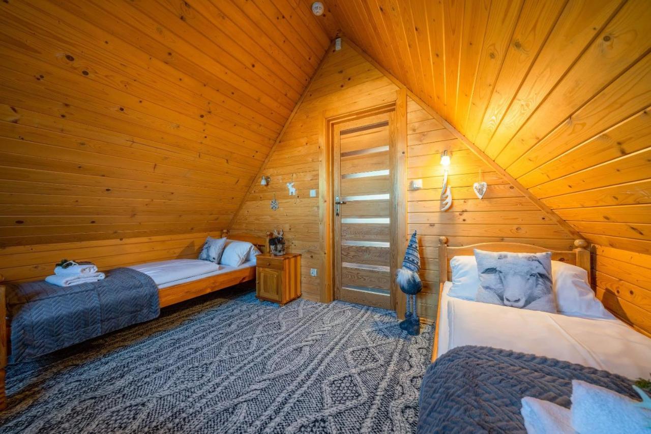 Domki Widokowe Wooden Luxury Chalet & Jacuzzi Zab Εξωτερικό φωτογραφία