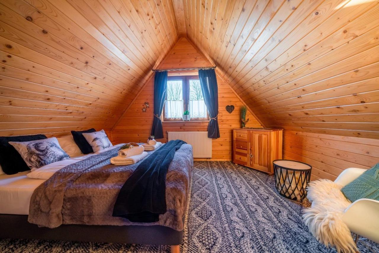 Domki Widokowe Wooden Luxury Chalet & Jacuzzi Zab Εξωτερικό φωτογραφία