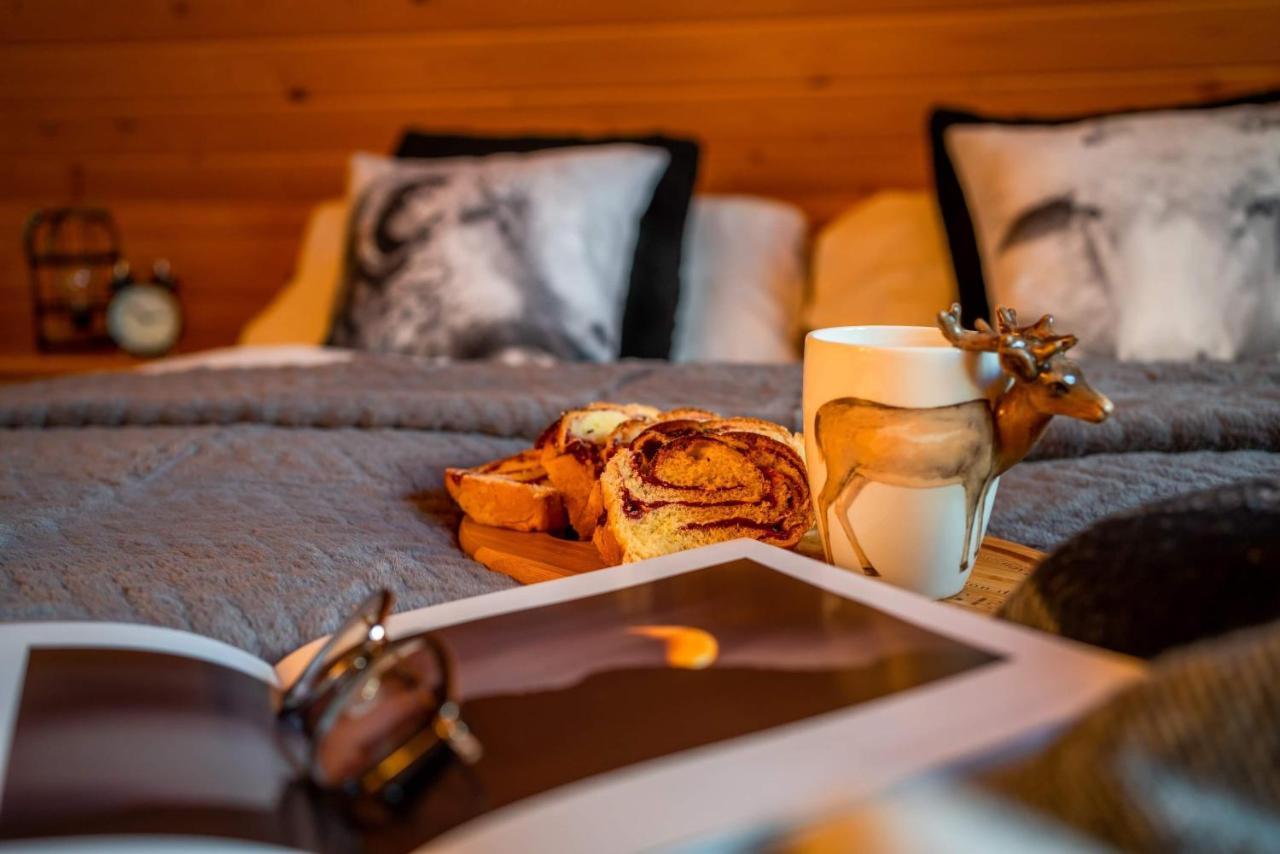 Domki Widokowe Wooden Luxury Chalet & Jacuzzi Zab Εξωτερικό φωτογραφία