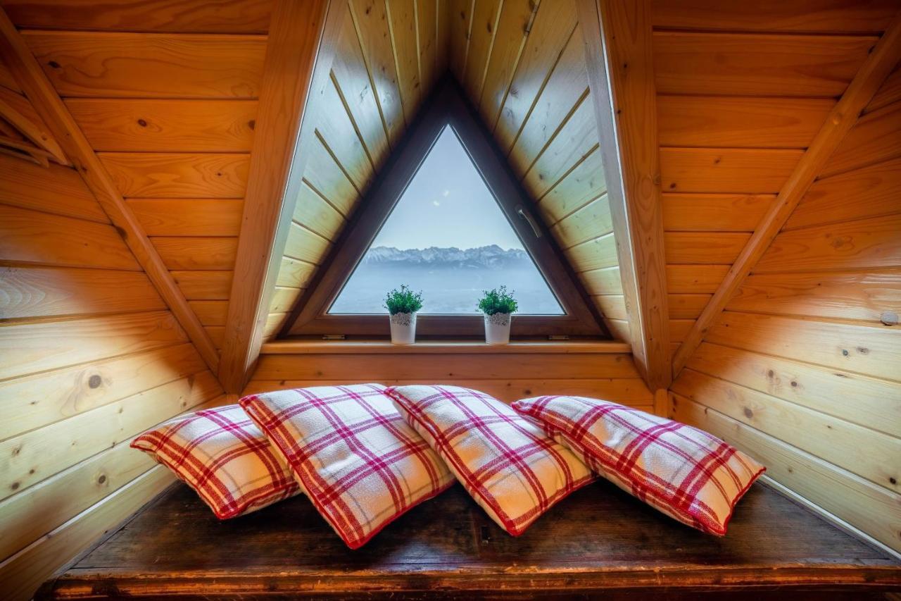 Domki Widokowe Wooden Luxury Chalet & Jacuzzi Zab Εξωτερικό φωτογραφία