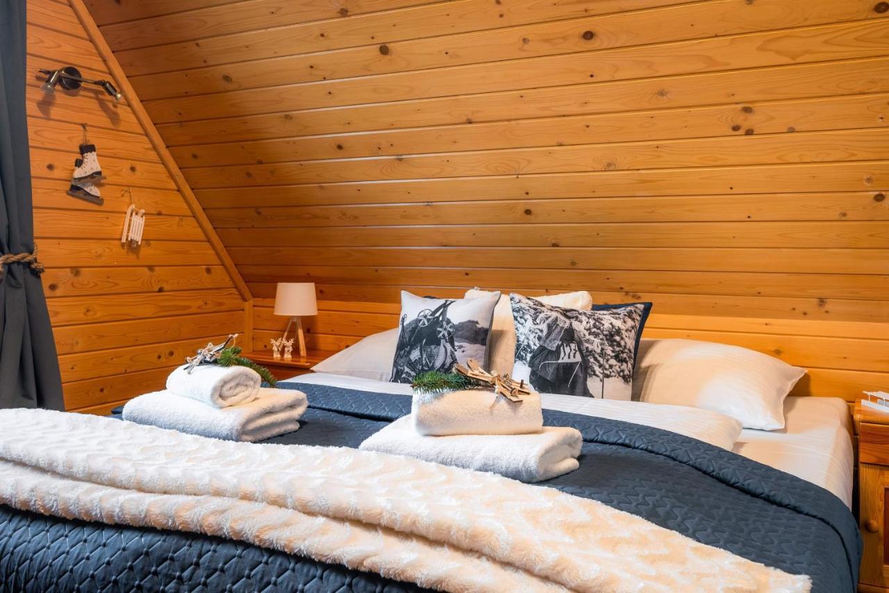 Domki Widokowe Wooden Luxury Chalet & Jacuzzi Zab Εξωτερικό φωτογραφία
