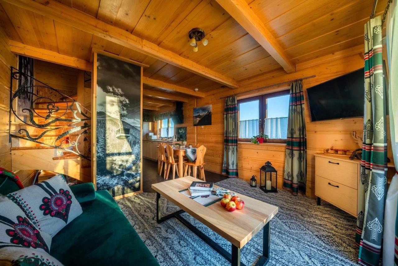 Domki Widokowe Wooden Luxury Chalet & Jacuzzi Zab Εξωτερικό φωτογραφία