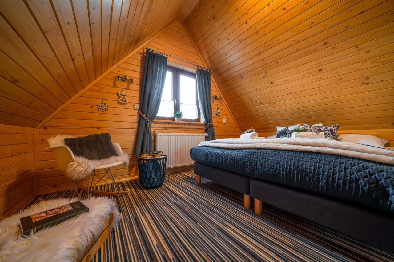 Domki Widokowe Wooden Luxury Chalet & Jacuzzi Zab Εξωτερικό φωτογραφία