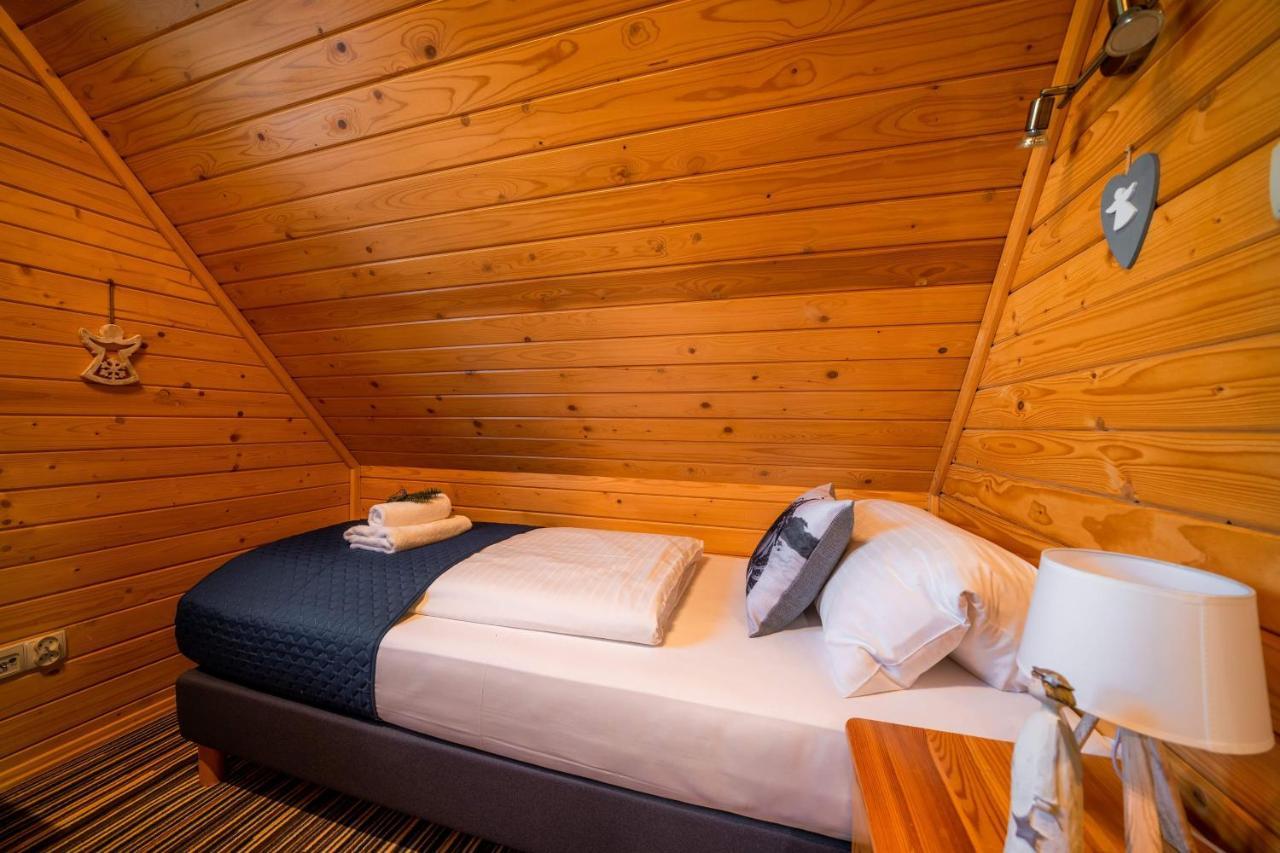 Domki Widokowe Wooden Luxury Chalet & Jacuzzi Zab Εξωτερικό φωτογραφία