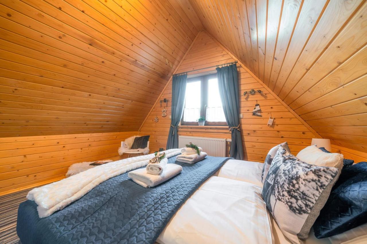 Domki Widokowe Wooden Luxury Chalet & Jacuzzi Zab Εξωτερικό φωτογραφία