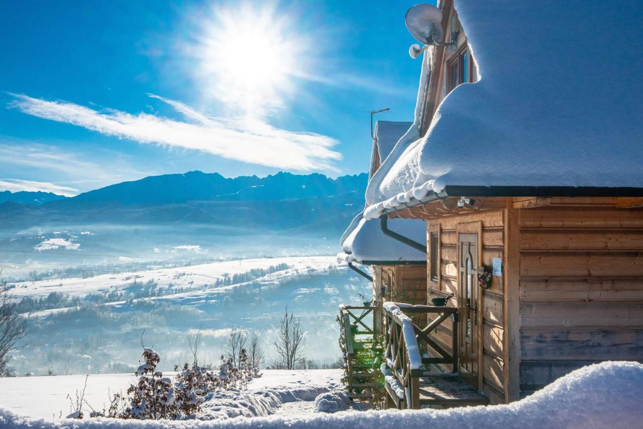 Domki Widokowe Wooden Luxury Chalet & Jacuzzi Zab Εξωτερικό φωτογραφία
