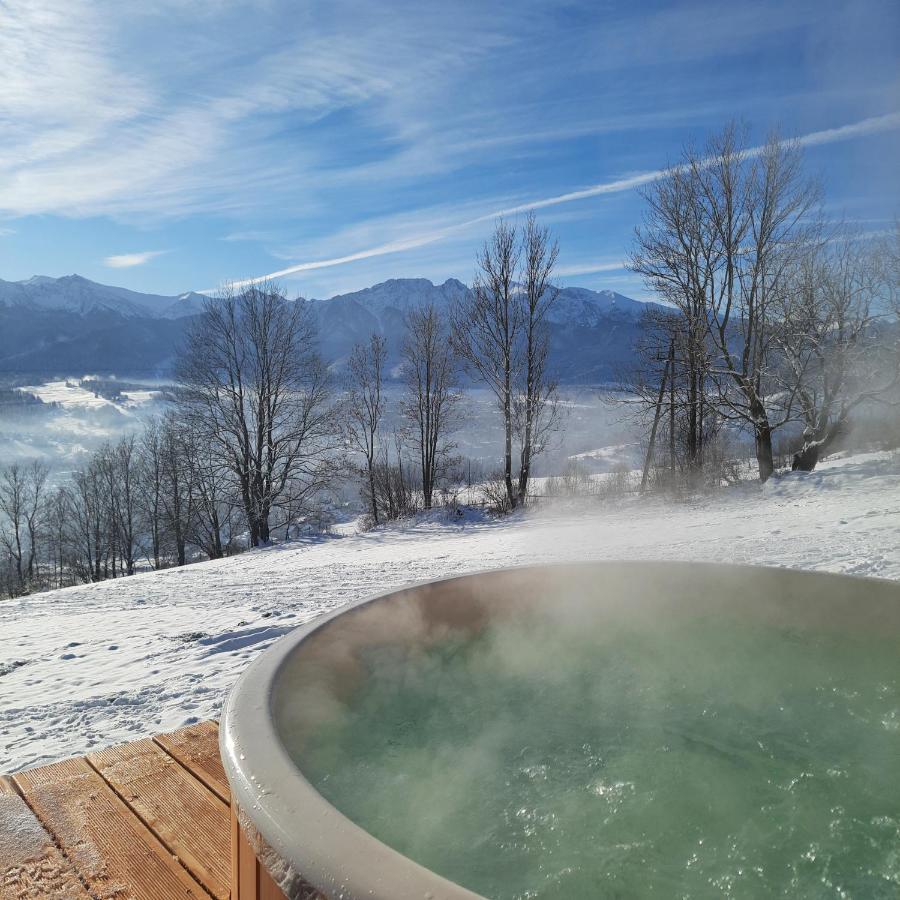 Domki Widokowe Wooden Luxury Chalet & Jacuzzi Zab Εξωτερικό φωτογραφία