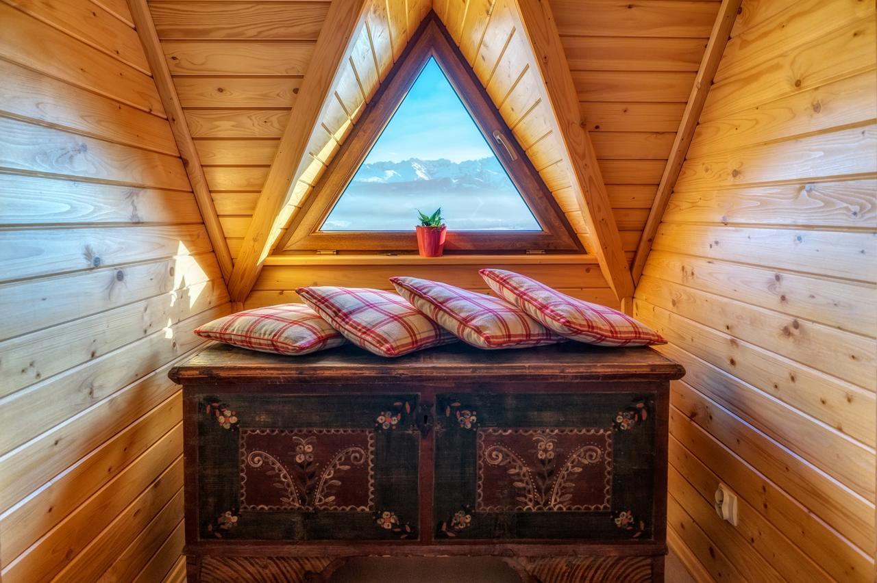 Domki Widokowe Wooden Luxury Chalet & Jacuzzi Zab Εξωτερικό φωτογραφία